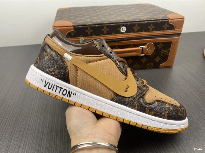 Bmlin x LOW Off-Louis AJ1 Air 1 Jordan OW 0804